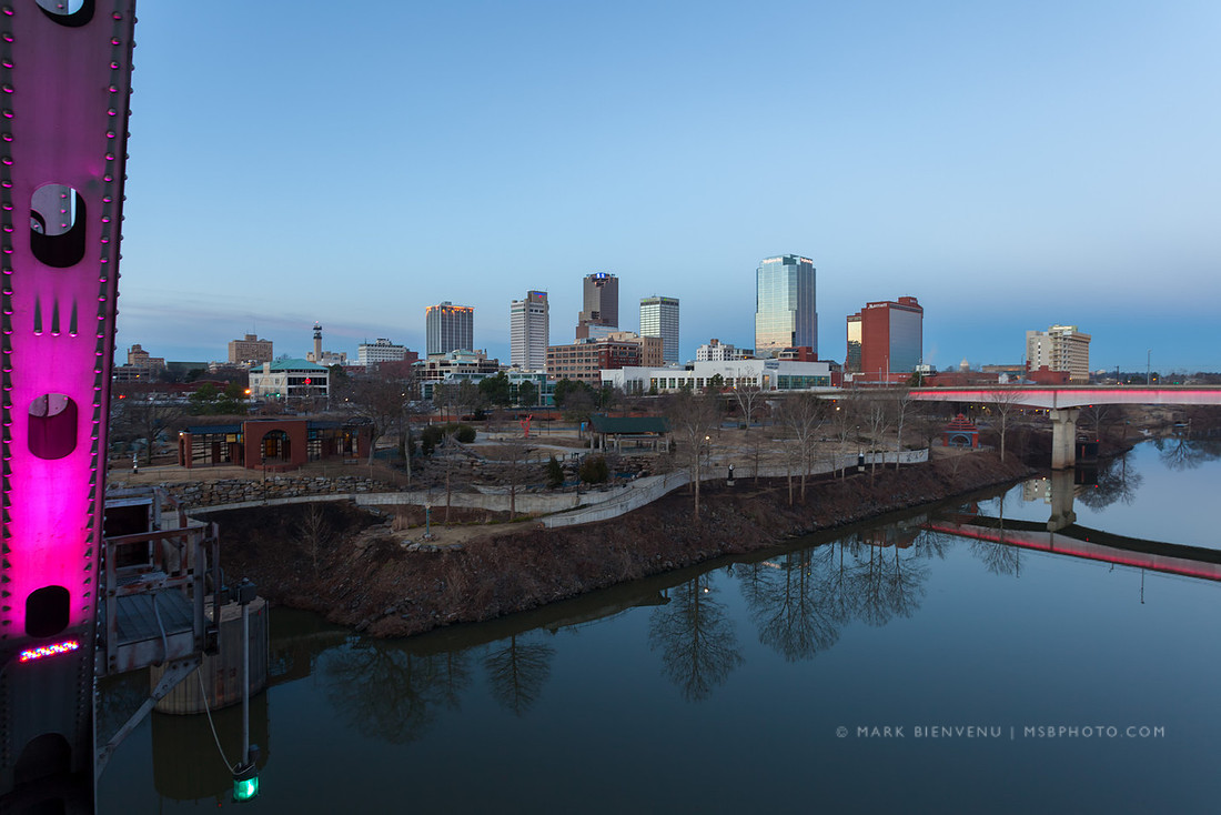 Downtown Little Rock | Louisiana Travel & Tourism photographer Mark Bienvenu