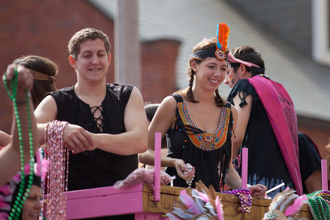 Spanish Town Mardi Gras Parade - Baton Rouge, Louisiana