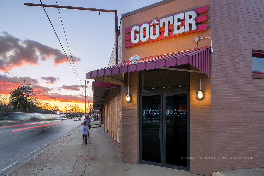Goûter Restaurant | Louisiana Hospitality Photographer Mark Bienvenu
