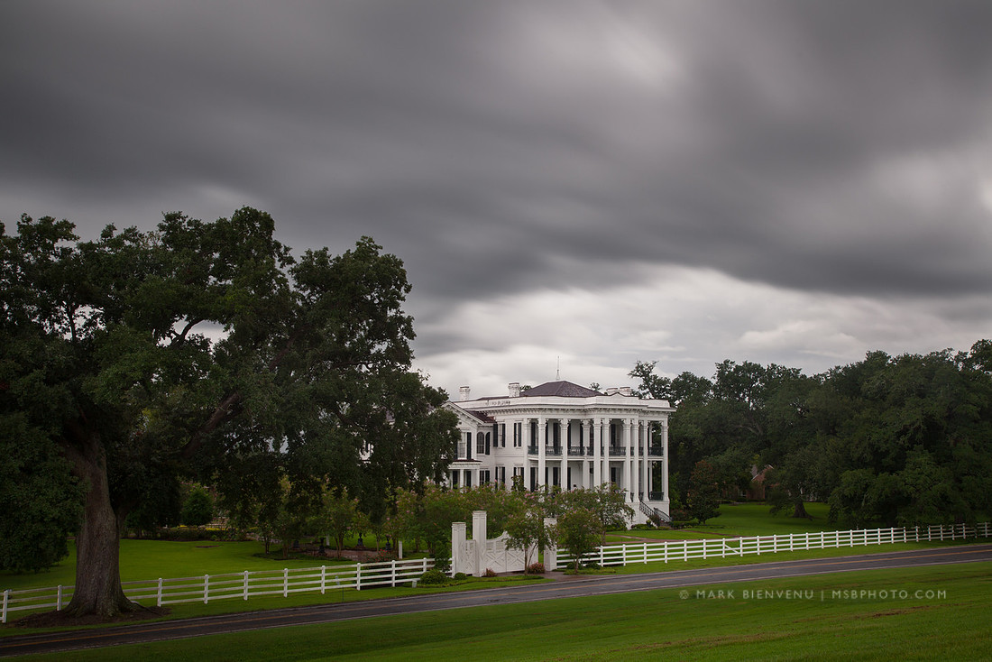 Nottoway Plantation in White Castle, Louisiana photographed by Baton Rouge Architectural Photographer Mark Bienvenu