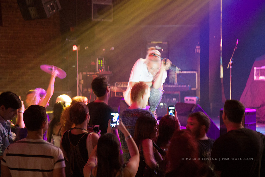 MNDR at the Varsity Theater in Baton Rouge, Louisiana