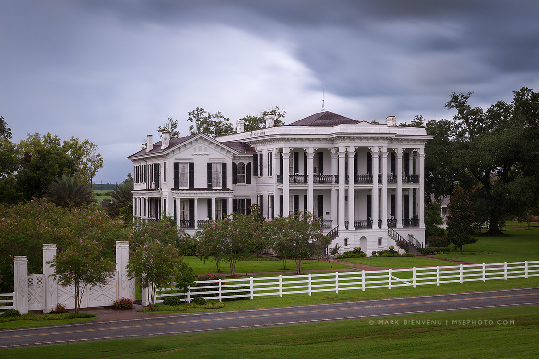 Nottoway Plantation in White Castle, Louisiana photographed by Baton Rouge Architectural Photographer Mark Bienvenu