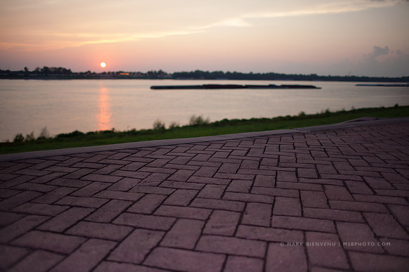 Levee Walking Path