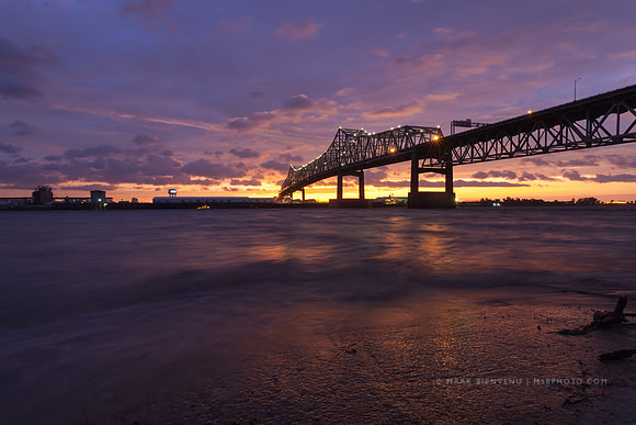 Mississippi River during Hurricane Isaac