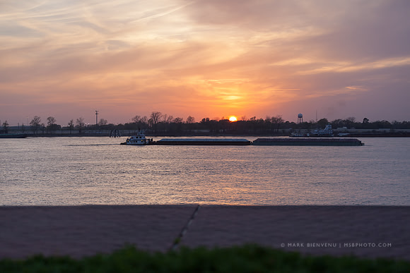 Mississippi River Sunset
