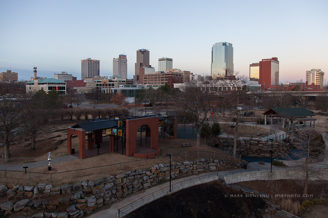 Downtown Little Rock | Louisiana Travel & Tourism photographer Mark Bienvenu