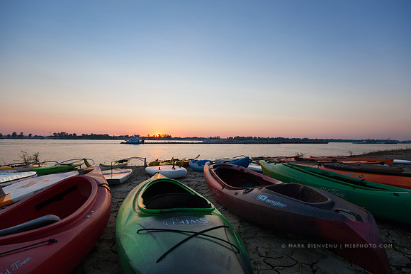 Kayaking the Mississippi